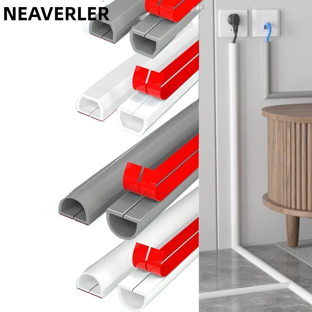 Tấm bảo vệ dây NEAVERLER, Vỏ dây sàn bền tự dính, Vỏ Hider Tấm bảo vệ cáp nguồn hồ quang chống đùn Nhà ngoài trời