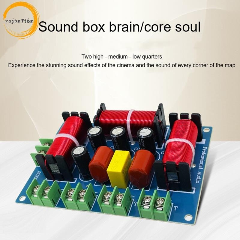 Loa Crossover Midrange + Bass Loa 4 Chiều Bộ chia tần số âm thanh Rạp hát tại nhà Bộ chia loa