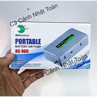 MÁY TẠO OXY PIN RS-960 RS ELECTRICAL TẶNG KÈM DÂY, SỦI OXY