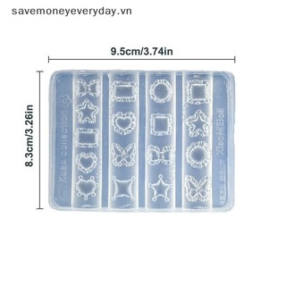 [savemoneyeveryday] Chai Sứ Hoạt Hình Ngôi Sao Đèn Lồng Khuôn Silicon Dập Móng Tay Trang Trí Móng Tay Thiết Kế DIY Dụng Cụ Làm Móng Tay Nghệ Thuật [vn]