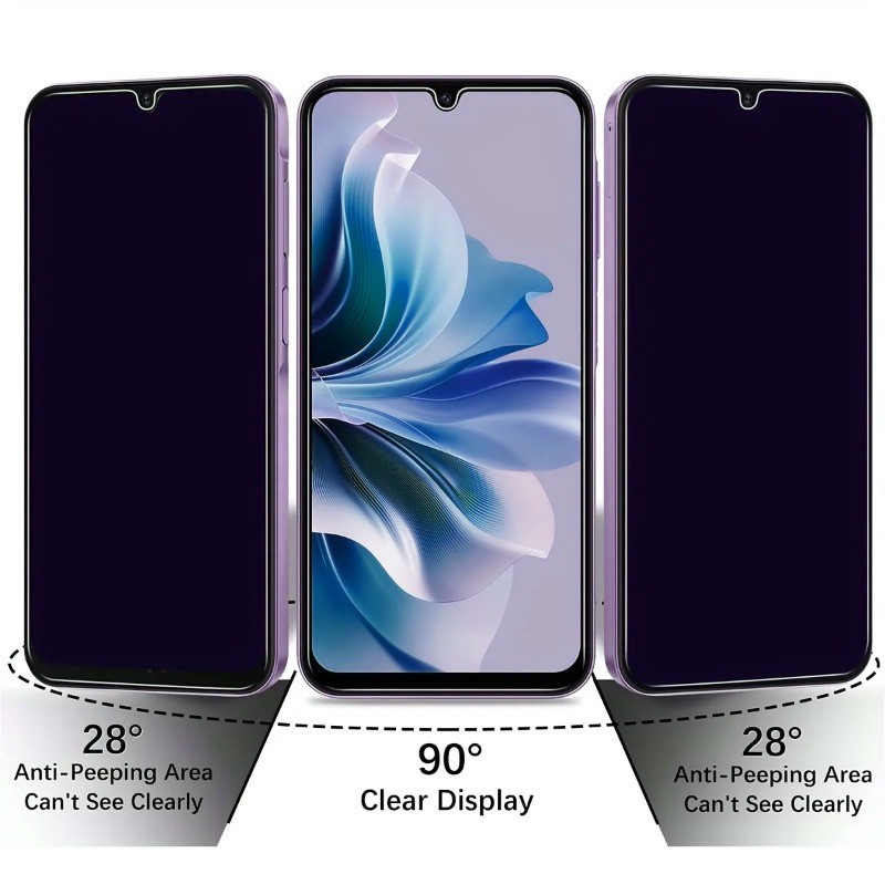 Dành Cho Sharp Aquos zero6 wish4 V7 V6 sense 9 8 7 4 Plus 9H Chống Gián Điệp Trong Suốt Kính Cường Lực Phim Cho Sharp Aquos R9 R8s R7s R5G R10 pro Chống Trầy Xước Kính Bảo Vệ Màn Hình Điện Thoại