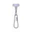 METUBE 30 Chiếc Sabiki Rig, Hạt Câu Cá Trong Suốt, Đầu Nối Đôi Lỗ Chữ Thập Hình Bầu Dục 3 Chiều Kết Nối Câu Cá Nước Mặn