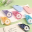 10Pieces 5mm Correction Tape Roller Total 80m for School and Office Supplies