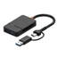 Btsg 8 trong 1 USB Type C và USB A Đầu đọc thẻ Chức năng OTG cho điện thoại Máy tính xách tay Máy tính bảng