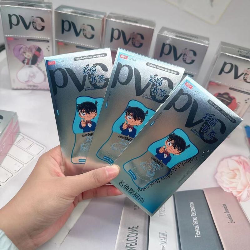 Anime PVC Bookmark Set 24 chiếc Jujutsu Kaisen, Blue Lock, Bungou Stray Dogs, Madoka Magica, Sách của những người bạn của Natsume, Dấu trang ngắt gió