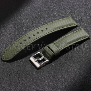 Dây đeo đồng hồ Nylon bằng da đơn giản 20mm 22mm cho SEIKO Diver cho dây đeo đồng hồ cơ thạch anh Phát hành nhanh Dây đeo đồng hồ da bò chính hãng dành cho nam nữ Vòng tay khâu mềm
