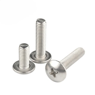 ((LXY)  đầu dù Ốc Vít / Bu lông đầu dù pake mạ niken M2 / M2.5 / M3 / M4 / M5 / M6 * L: 3-50mm (RM-VN-1)