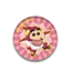 75mm Crayon Shin-Chan PET Double Flash Bar Huy hiệu Sắt Trang trí Quà tặng sinh nhật
