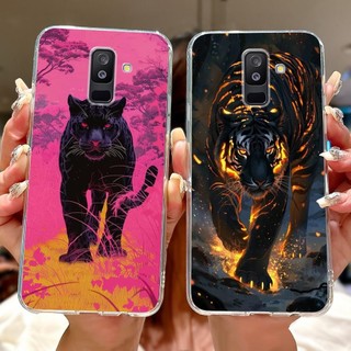 Dành Cho Samsung Galaxy A6 Plus A6 + 2018 Ốp Lưng SM-A605F Vỏ Silicon Thời Trang Bướm Mềm Cho Samsung A6 2018 A6Plus Ốp Lưng