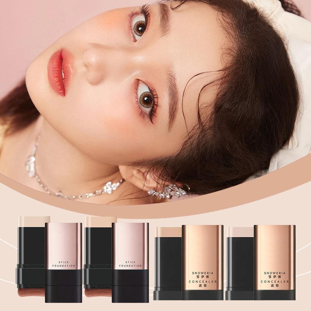 Kem Nền Trang Điểm Có Đầu Bàn Chải Dưỡng Ẩm Ánh Sáng Trong Suốt Kem Nền Trang Điểm I0a9