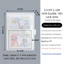 GILL PP Collect Book, Album ảnh trong suốt kẽ mờ nhiều túi, Chất lượng cao 3 inch DIY INS Photocard Binder Holder Quà tặng