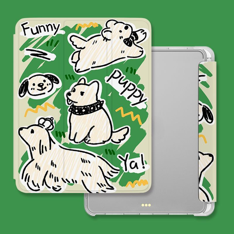 Ốp Bảo Vệ Cho iPad Mini4 / 5 / 6 2025 A16 gen11th pro 12.9 Air1 / 2 Air5 / 6 / 7 Gen7 / 8 / 9th air 11 inch Gen5 / 6 air 13 inch 2024 pro11 Phim Hoạt Hình 10th Vỏ Máy Tính Bảng Trong Suốt Dễ Thương