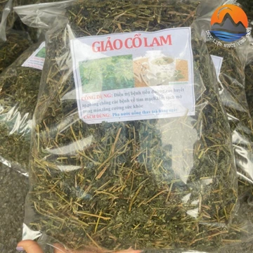 Trà giảo cổ lam 5 lá khô loại 1 (500g, 1kg). Trà thảo dược giảo cổ lam 5 lá,7 lá giúp giảm cân, giảm mỡ bụng, mỡ máu
