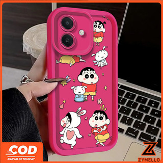 Ốp Lưng Cho OPPO A6X A6 A5X A5 5G A3X A5 PRO A3 PRO A80 A60 A79 A38 A18 A17 A57 2022 4G A78 A58 A7 A5S A12 A95 Ốp Điện Thoại TPU Chống Sốc Dễ Thương Crayon Shin-chan