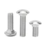 trắng/Bu lông đầu tròn cổ vuông inox 304 M3 / M4 / M5 / M6 / M8 / M10 / M12 (XZM-DM-w)