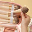 FAVORITEGOODS Túi Trang Điểm, Hoa Tulip Dây Kéo Túi Đựng Mỹ Phẩm, Di Động Đa Năng Dung Tích Lớn Corduro Trang Điểm Tổ Chức Phụ Kiện Du Lịch