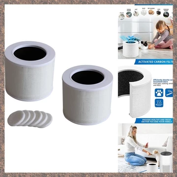 Bộ lọc không khí cho máy lọc không khí Levoit Core Mini-RF H13 True HEPA Filter với bộ phận thay thế miếng đệm hương liệu