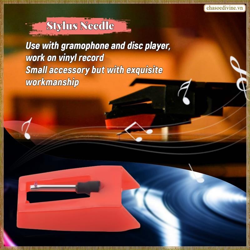 [K O G X] Bàn xoay kim cương Stylus cho máy quay đĩa Bàn xoay Vinil Lp Máy hát bản ghi kim Phụ kiện Stylus
