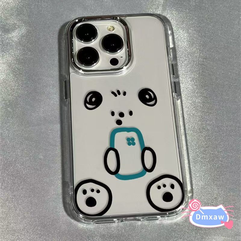 Ốp điện thoại cặp đôi hình chó dễ thương cho Honor 400 300 Pro Ultra 200 Smart 100 90 Lite 80 70 60 50 Pro Plus 60 50 SE Magic 7 6 Pro 5 4 Lite Vỏ hoạt hình vui nhộn Ốp lưng chống sốc
