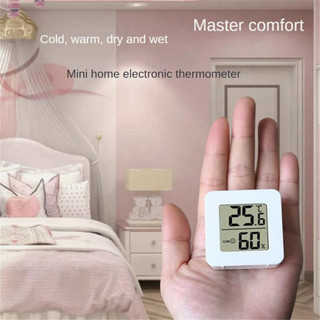 Nhiệt kế trong nhà Mini LCD Nhiệt độ kỹ thuật số Phòng Máy đo độ ẩm Cảm biến 1 CÁI