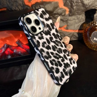 Ốp điện thoại TPU in hình da báo thời trang mới cho iPhone 16 15 14 13 12 11 Pro Max 14 Plus 15 Plus 16 Plus có vỏ chống sốc mềm từ tính