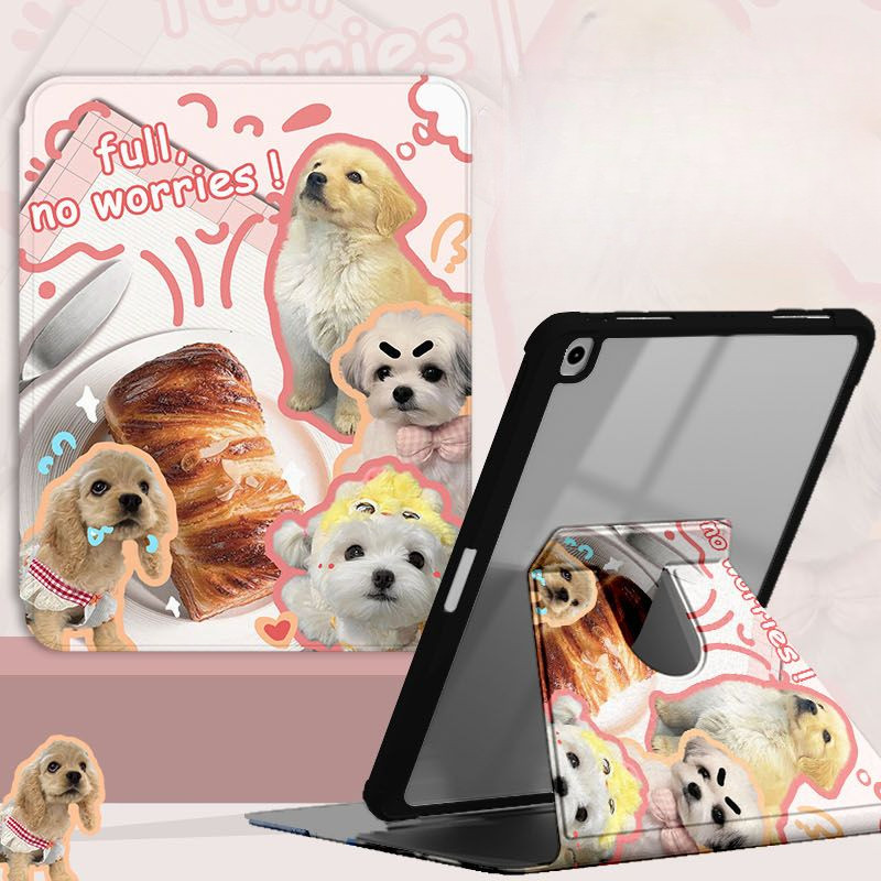 Vỏ bảo vệ cho Samsung Galaxy S10 FE + S9 FE + S7 + / S8 + / S7FE Tab A7 lite 8.7inch S10ULTRA Tab S6 lite 2024 A9 + 360 Vỏ máy tính bảng hoạt hình dễ thương