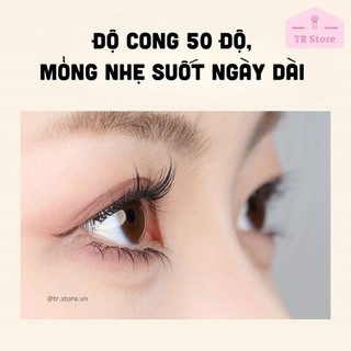 Lông Mi Giả Tự Dính Gecomo Không Cần Keo Dán Dạng Cụm 36 cái – Tạo Đôi Mi Dày, Dài Tự Nhiên