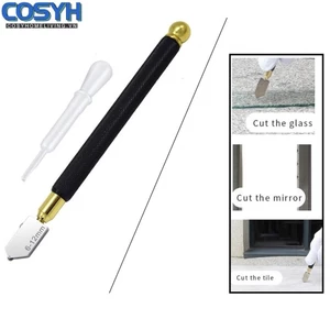 <cosyh>Glass Cutter Glass Cutting Tools Kits Multifunctional Portable 2 Pcs Brand New