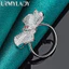 URMYLADY Bạc 925 Nơ 7-10 # Nhẫn Nữ Tiệc Cưới Thời Trang Quyến Rũ Trang Sức