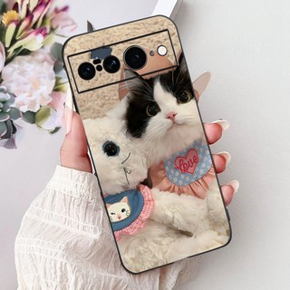 Ốp Lưng Cho Google Pixel 7 Pro GP4BC GE2AE / Pixel 7 GVU6C GQML3 Vỏ Điện Thoại Cool Tiger Lion Leopard Silicon Mềm TPU Ốp Lưng