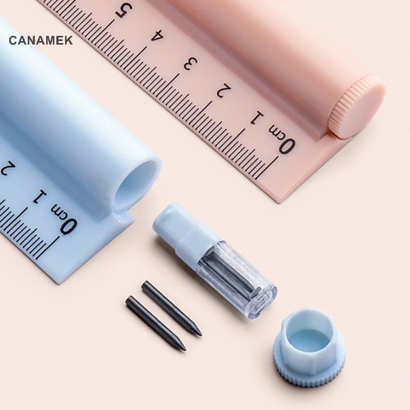 CANAMEK Bộ Hình Học 3 Trong 1 Với Thước Bút Chì Trường Học Đa Năng Vẽ Bỏ Qua Toán Hình Học Dụng Cụ Văn Phòng Phẩm CSF