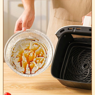 Khay giấy thiếc lá nhôm / Khay giấy chiên không khí / lò nướng gia dụng khay giấy thiếc dày cấp thực phẩm dùng một lần ❈ 4