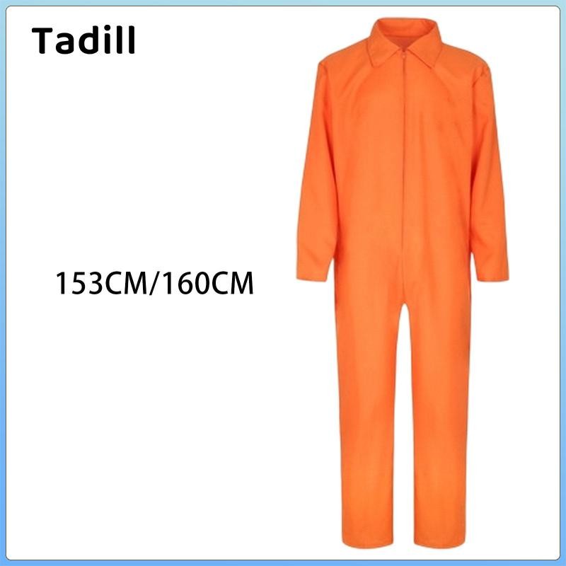 Trang phục tù nhân màu cam cho sự kiện biểu diễn sân khấu Halloween ngày lễ