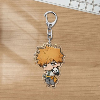Móc khóa BLUE LOCK Isagi Yoichi Bachira Meguru Kawaii móc khoá bằng arcrylic trong suốt