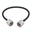 Đầu nối nam sang nam JUIC UHF, Cáp đồng trục RF 30cm / 50cm / 1m, Chất lượng cao Thẳng bền UHF PL259 Nam sang UHF Male PL259 RG58 Cáp đuôi lợn