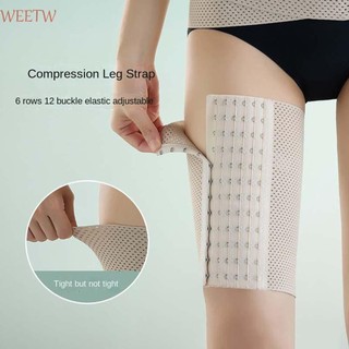WEETW Nén Chân Shaper, Có Khóa Cánh Tay Chân Shaper Tay Áo Giảm Béo Định Hình, Dụng Cụ Nén Chân Cinching Áp Lực Mạnh Tay Đốt Cháy Mỡ Cho Nữ Kiểm Soát Hình Dạng