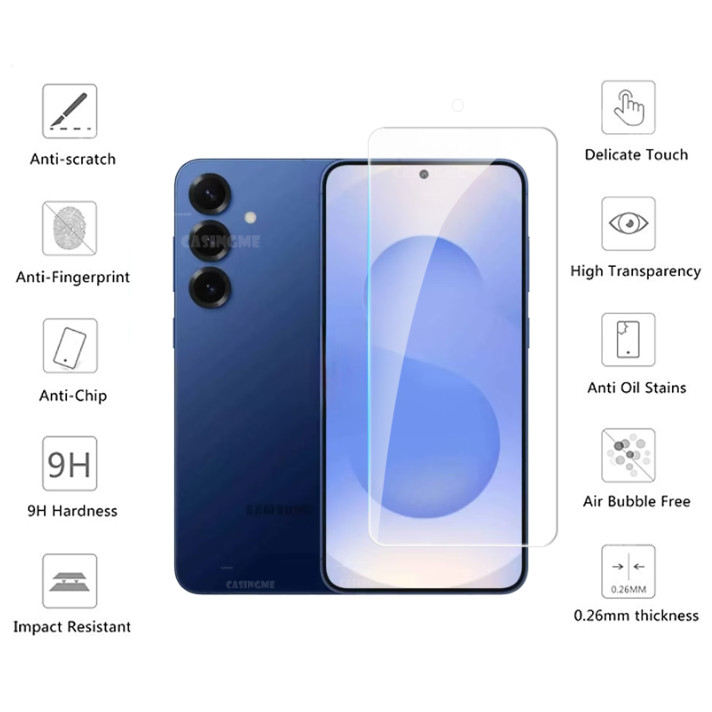 Samsung Galaxy S25 S25+ 2025 Kính cường lực full cover trước/sau/ống kính cho S25 Plus/S25 Plus/S25+ Ultra Edge
