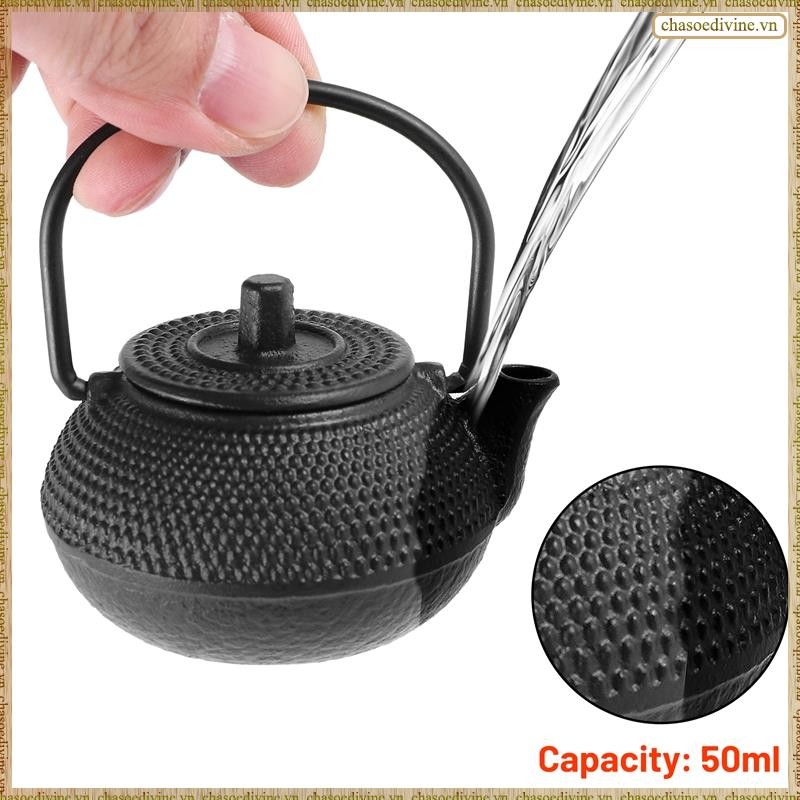 [K O G X] Ấm đun nước gang gang phong cách Nhật Bản 50ml Đi kèm + Nồi trà lọc