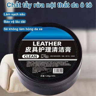 Chất tẩy rửa nội thất ô tô 120g Phục hồi da không mùi pomervn
