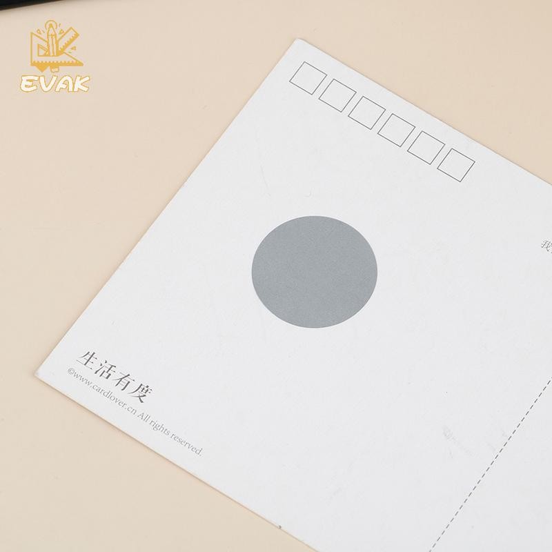 Alittlesetrtu 300 Chiếc Tròn Bạc Trầy Xước Miếng Dán 1 Inch Scratc Tắt Nhãn Dán VN