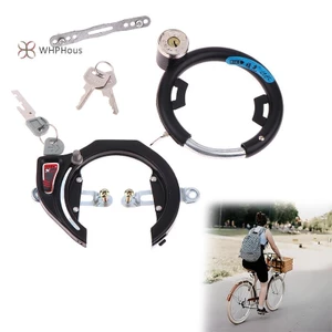 < WHPHous-t > 1 Bộ Hợp Kim Chống Trộm Với 2 Chìa Khóa Xe Đạp Móng Ngựa Cho Xe Đạp Leo Núi Xe Đạp Gấp Đường Cua Claw Khóa Phụ Kiện DIY