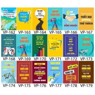 Tranh động lực, tranh slogan, tranh chữ treo văn phòng truyền cảm ứng làm việc phù hợp treo văn phòng, giá rẻ chỉ 39.000