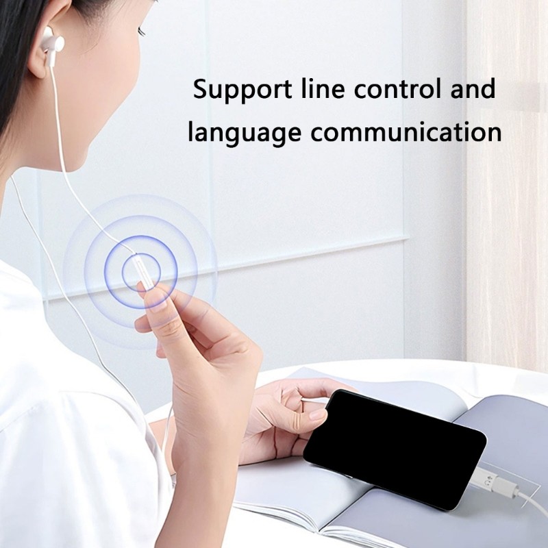 USB C Audios Adapters for Phone 15/16 for Fast Data Transfer Music