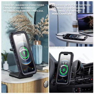 [Redpepper] ốp lưng chống nước IP68 cho iPhone 16e 16 ProMax 15 Plus 14 Pro Max Pro 13 Pro Max Bảo vệ toàn thân Vỏ điện thoại chống bụi