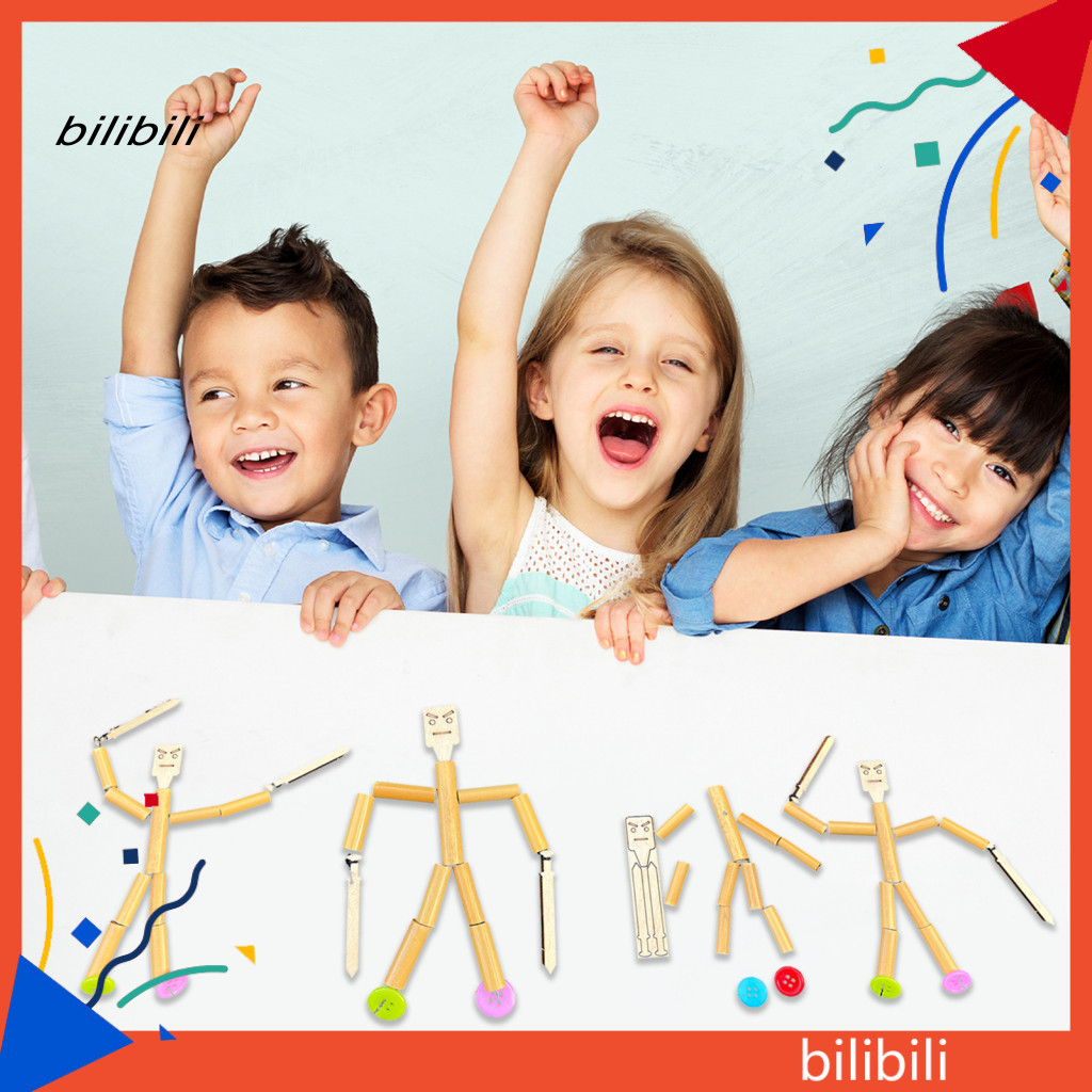 BIL Tre Con Rối Làm Đồ Chơi Tương Tác Tre Con Rối Bộ Cho Trẻ Em Vui Vẻ Tự Làm Trò Chơi Thủ Công Cho Bé Trai Và Bé Gái Ý Tưởng Quà Tặng Hoàn Hảo Từ Đồ Chơi Người Tre