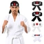 Băng đô Nhật Bản DUSKGLOW, Băng đô Hachimaki đa năng thoáng khí, Phụ kiện trang phục thời trang Băng đô đầu bếp Sushi hút ẩm Tập thể dục thể thao
