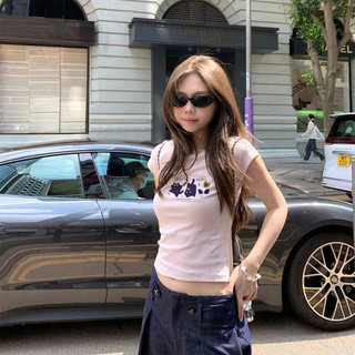 áo baby tee ôm body hồng đồ girl phố style thời trang hè Eleclassm áo thun local brand