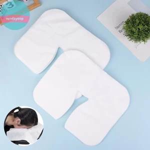 Sund 100 / 200 Cái SPA Mặt Massage Pad Thẩm Mỹ Viện Massage Tựa Đầu Miếng Lót Dùng Một Lần Khăn Cotton Che Mặt Dụng Cụ Chăm Sóc Da VN