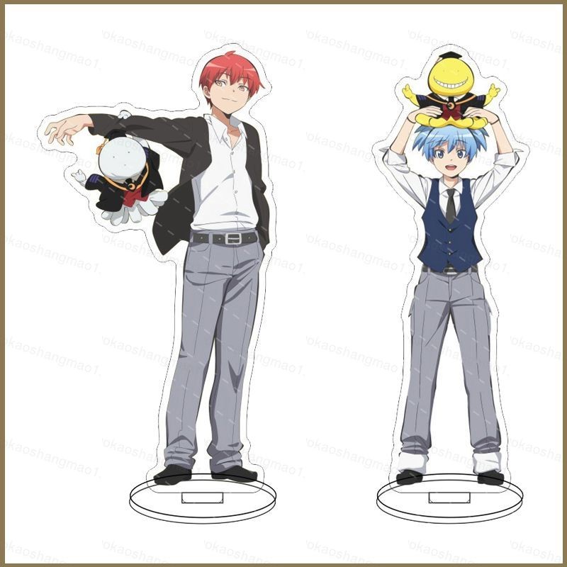 HK1 Ám Sát Lớp Học Tấm Giá Đỡ Acrylic Shiota Nagisa Đứng Tấm Để Bàn Anime Trang Trí KH1
