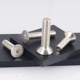 ((LXY) Vít Bulông đầu chỏm cầu , bulong  đầu bằng mạ niken，Bu Lông Đầu Lục Giác Dẹp Siêu Mỏng Bằng，Ốc vít  đầu lục giác dẹp mỏng phẳng M6 / M8 / M10 / M12 * L: 8-100mm (RM-VN-1)